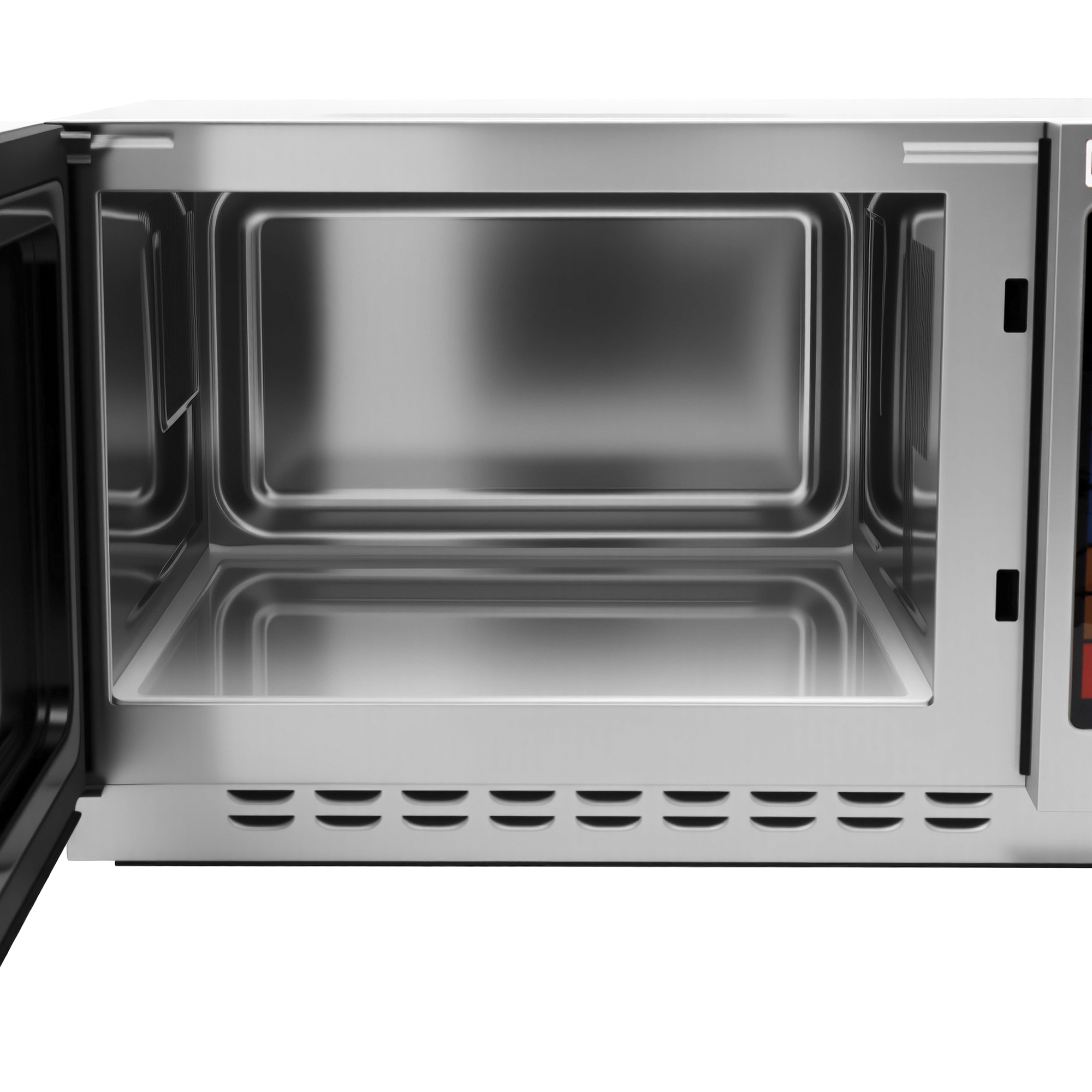Commercial Microwave with 1.2 cu. ft. Interior and Push Button Controls - 1,500 W, 120 V/60 Hz/1 Ph