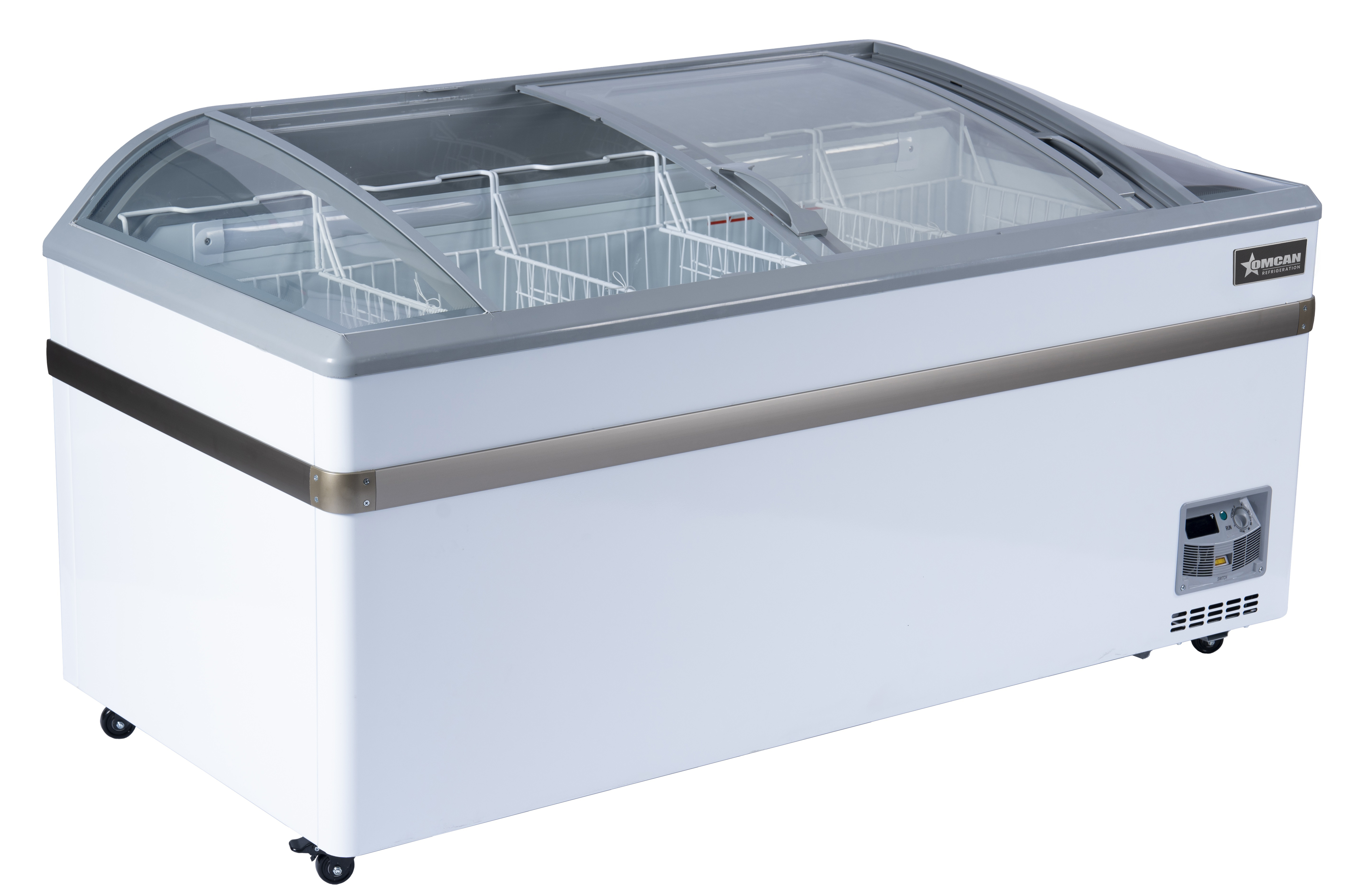 65″ Ice Cream Display Chest Freezer, 13.3 cu.ft. (378 L) - 110 V, 1 Phase