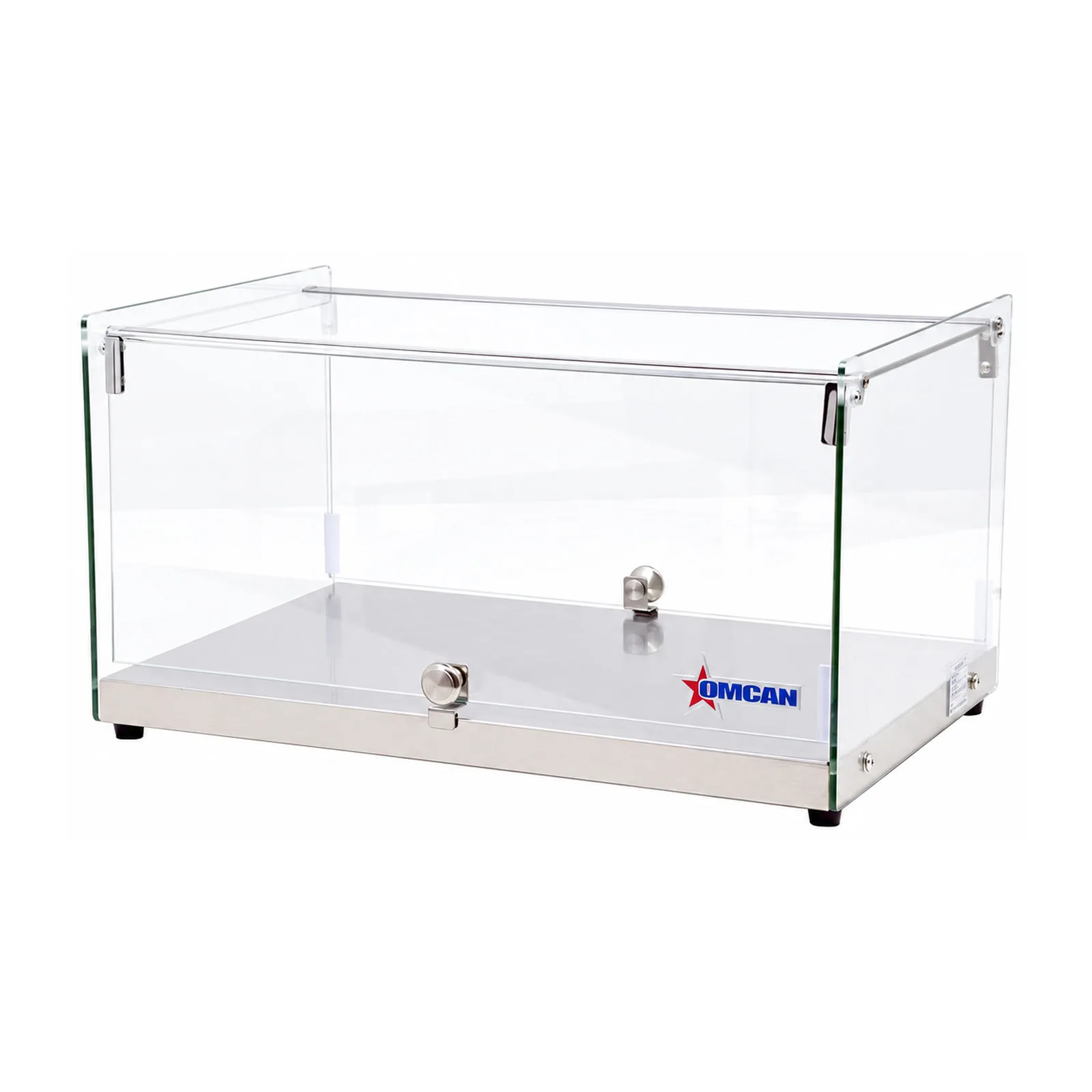 22″ Countertop Food Display Case with Square Front Glass and 35 L capacity
