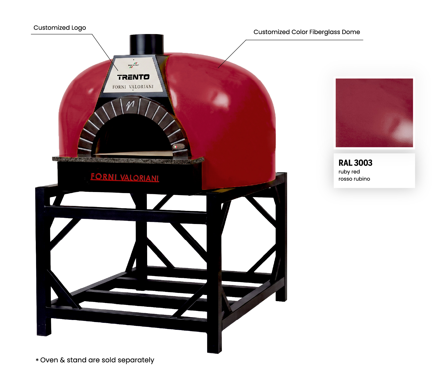 Valoriani Fiberglass Customization For Igloo 120 / Igloo 140 / Rotativo 120