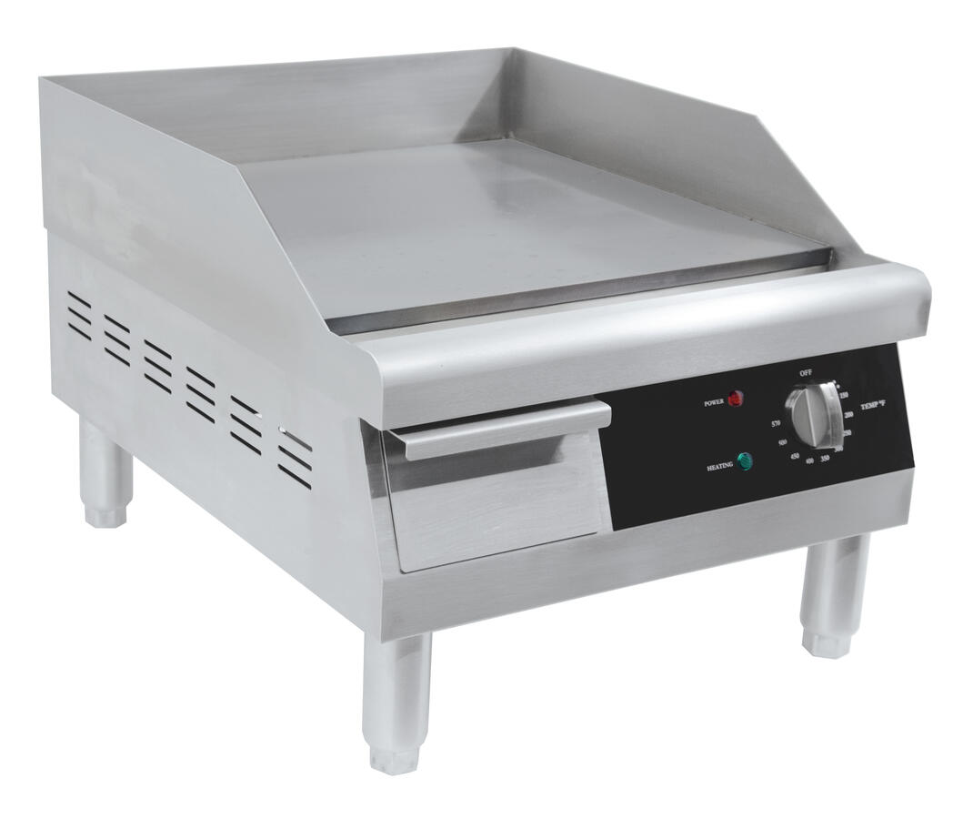 16-inch Countertop Stainless Steel Electric Griddle