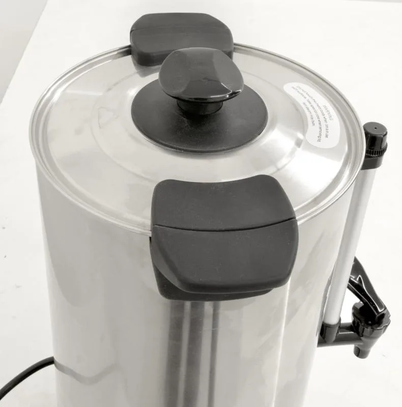 9.6 L / 2.53 Gallon Stainless Steel Coffee Percolator – 65 cups per hour