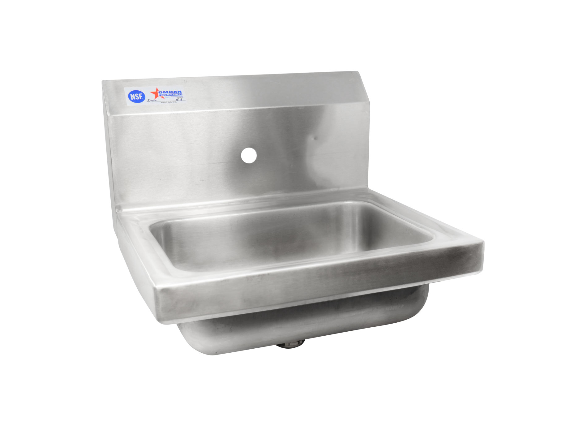 Stainless Steel Hand Sink With One Hole