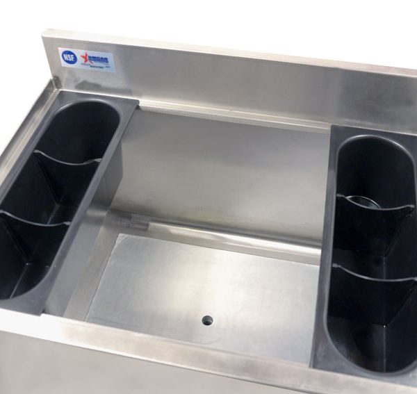 24-inch Stainless Steel Insulated Ice Bin - Detailed2