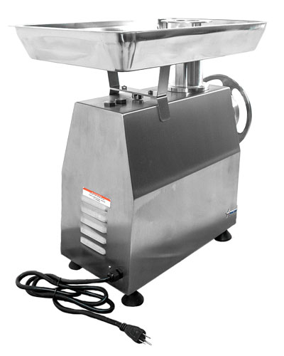 32 Heavy-Duty Fan-Cooled Counter Style Meat Grinder with 2 HP with  Microswitch – Omcan