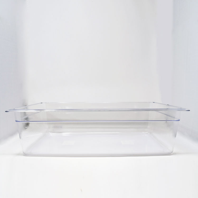 Full-size Polycarbonate Clear Food Pan with 5 14/16″ Deep – Omcan