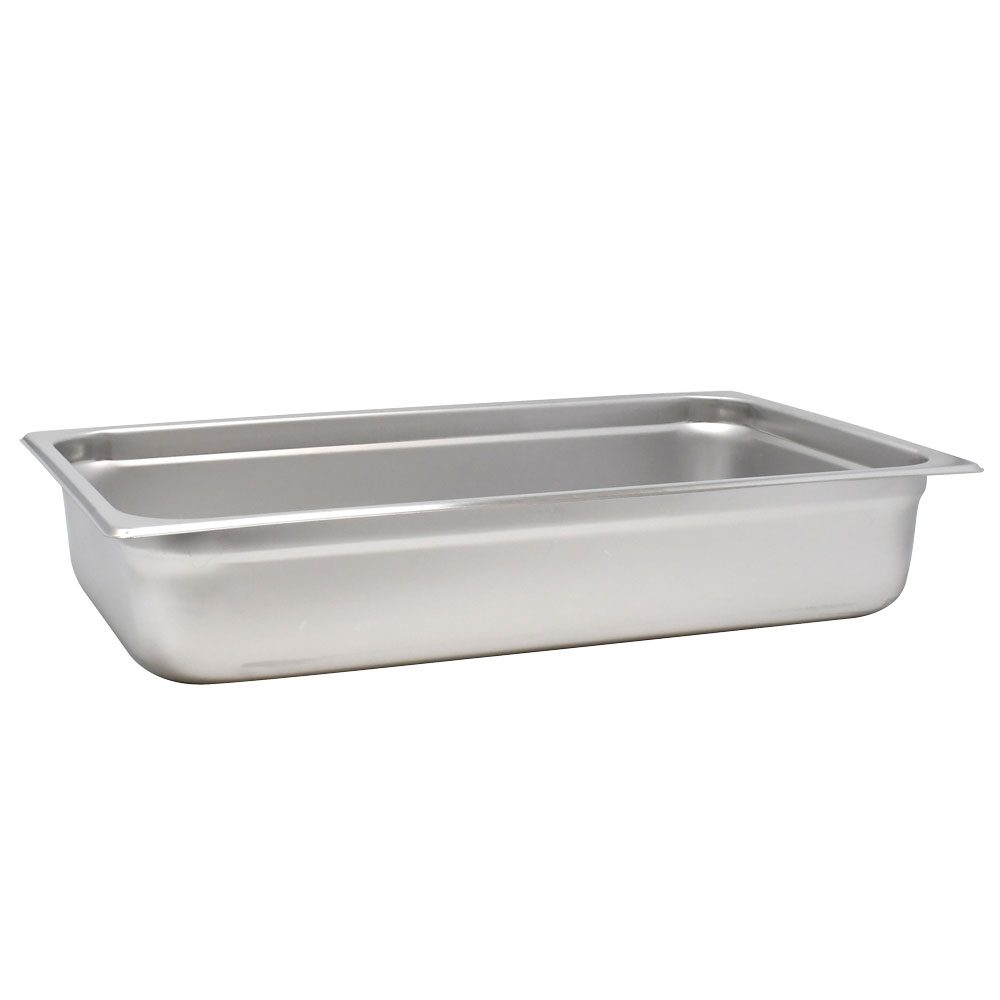 Full-size Stainless Steel Steam Table Pan – 4″ Deep – Omcan Full Size Stainless Steel Steam Table Pans