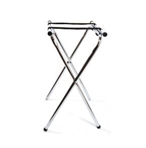 CHROME TRAY STAND