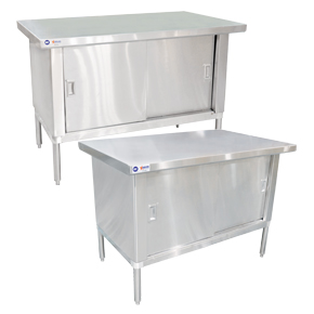 WORKTABLES WITH CABINETS