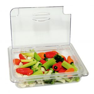 CLEAR FLIP LIDS