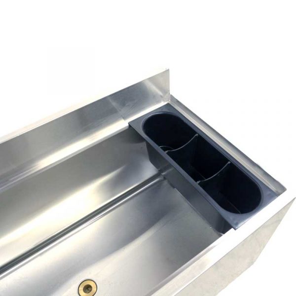 24-inch Stainless Steel Ice Bin