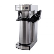 Stainless Steel Coffee Maker with 2 Glass Decanter – 2.2 L tank capacity –  Omcan