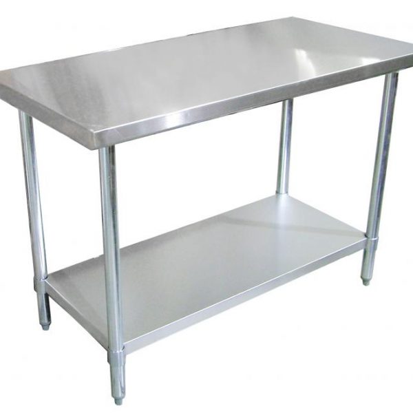 24″ x 24″ Stainless Steel Work Table – Omcan