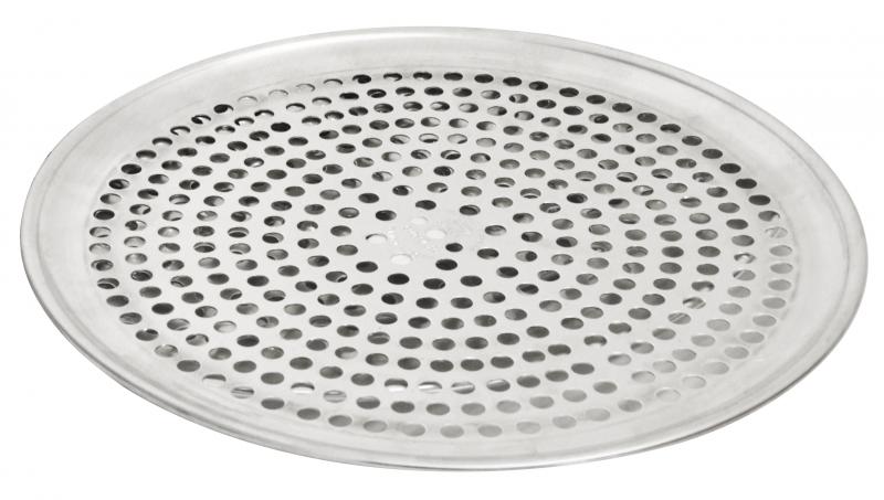 Round Anodized Aluminum Pizza Baking Pan Perforated Pizza Plate 6.5 inch 
