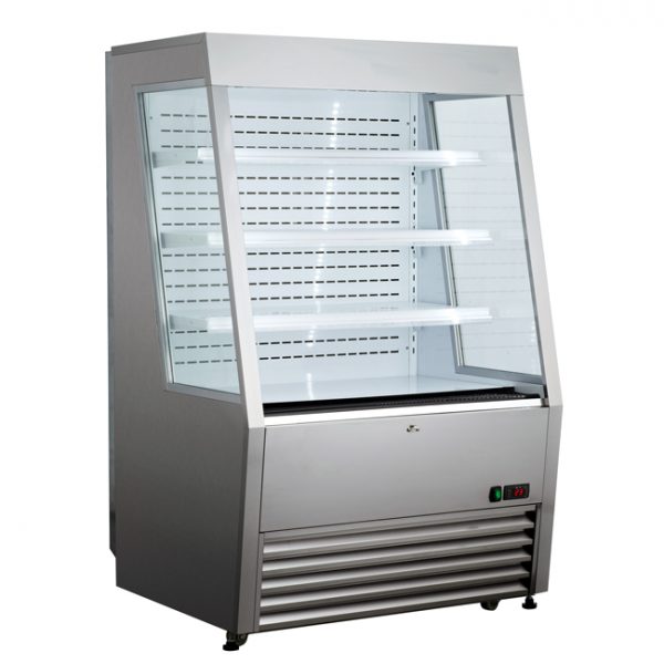 36″ Grab-and-Go Open Refrigerated Self-Serve Display Case, 390 Liter ...