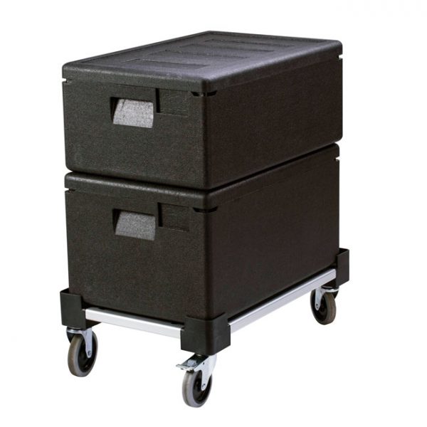 Cart for Full-size Insulated Food Pan Carriers
