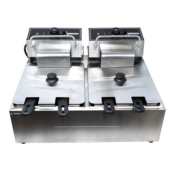 220 V Double Table Top Electric Fryer