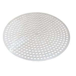 DISK PERFORATED ALUMINUM PIZZA SCREENS