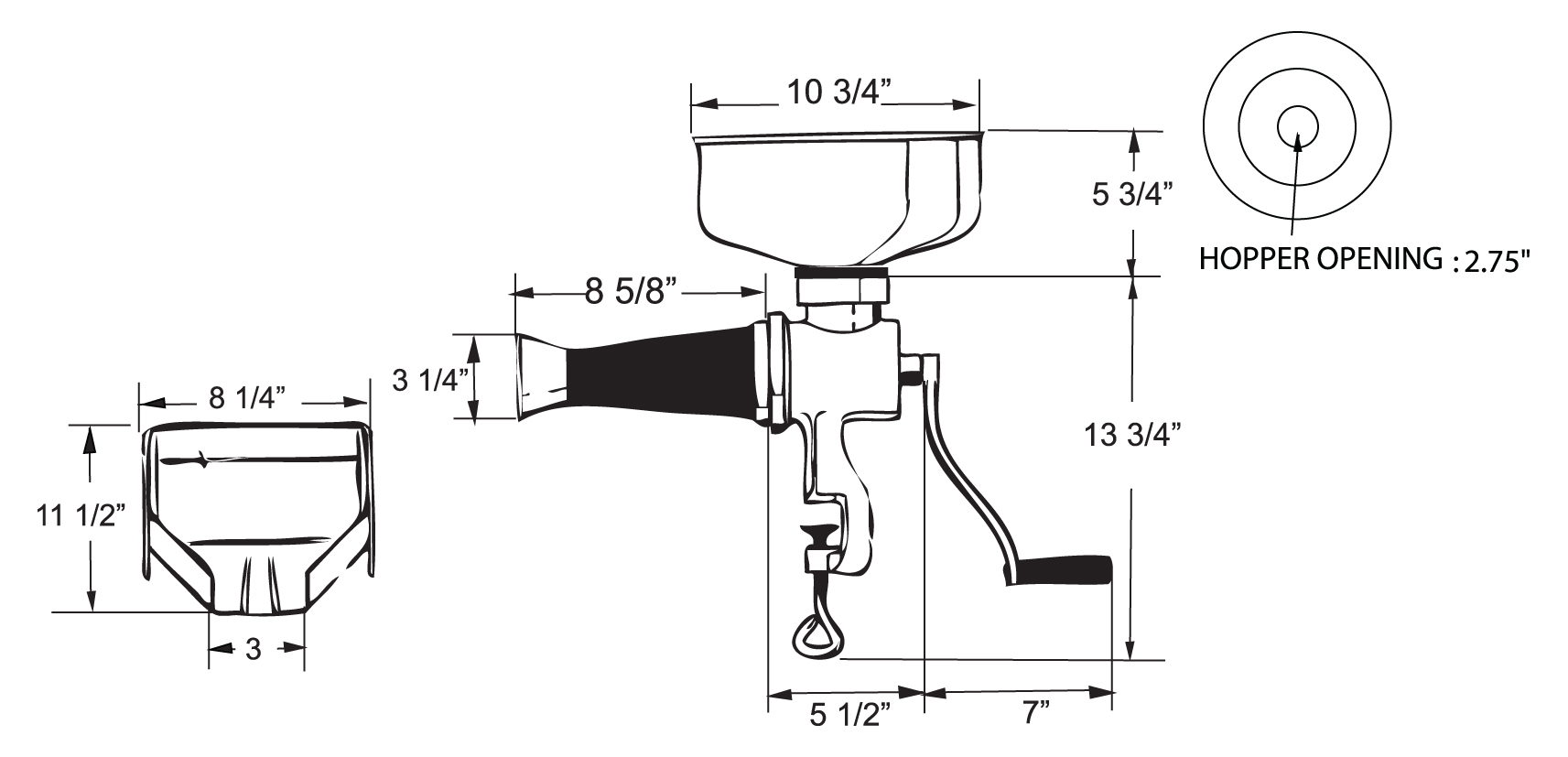 V0055 - MANUAL TOMATO STRAINER #5 – McBeth Corp.