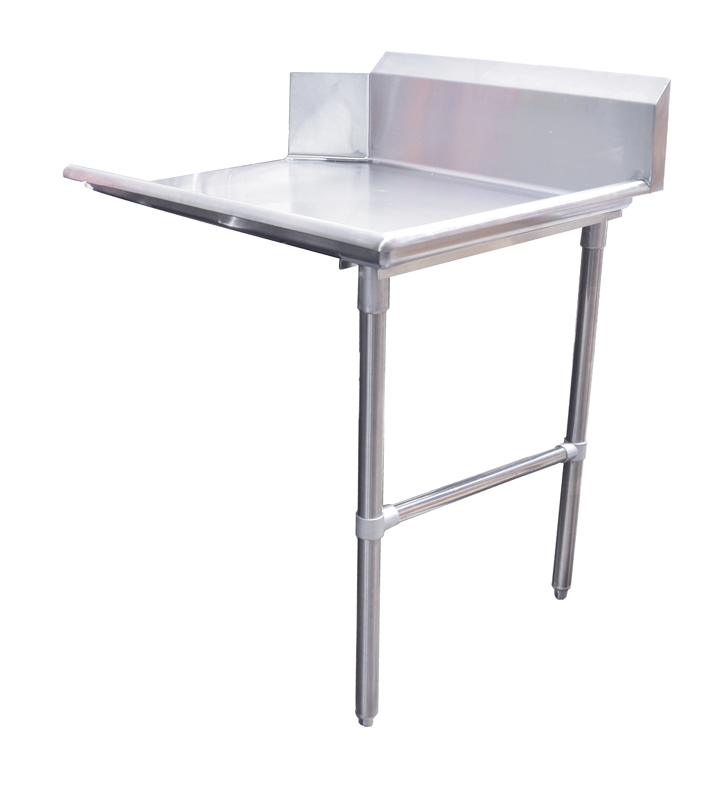 48 Inch Stainless Steel Clean Dish Table Right Side Omcan