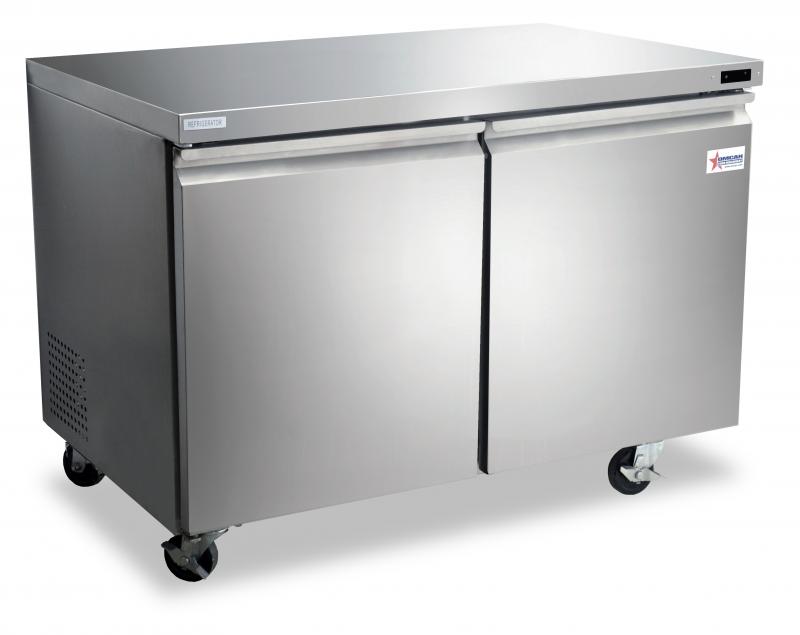 47 Inch Under Counter Refrigeration With 12 Cu Ft Omcan