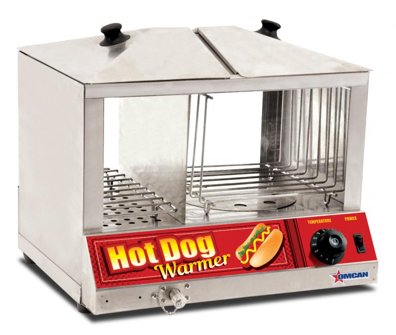Hot Dog Steamer Professional Hotdog Machine Maker 2000 W Bun Warmers Funfood 