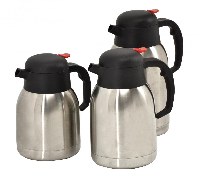 2 L Double-Wall Insulated Stainless Steel Thermal Carafe