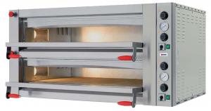 Omcan 40633 Electric Countertop 13 3/4 Single Deck Compact Series Pizza  Oven - 220V, 1 Phase, 2.2 kW