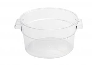 Omcan - 85132 Omcan Polypropylene White Rectangular Food Storage Container Provide Sanitation and Longevity Stackable Helps to Maintain Food Freshness